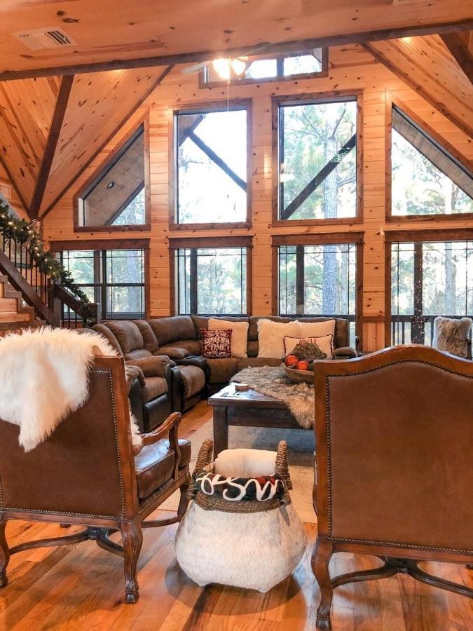 Stone Mountain Lodge 5000Sqft 6 Bed Game Room Pool Table Hot Tub Broken Bow Kültér fotó