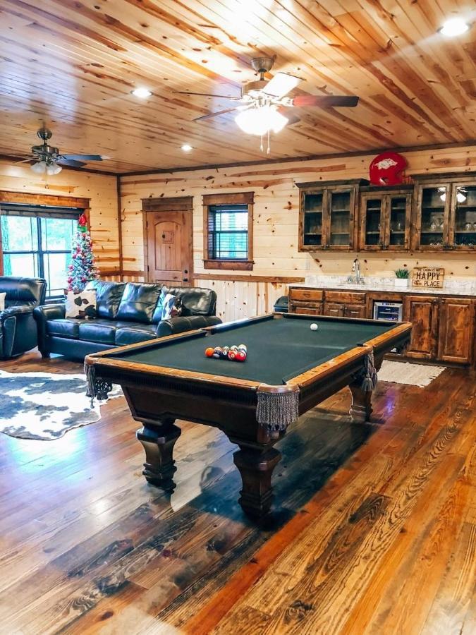 Stone Mountain Lodge 5000Sqft 6 Bed Game Room Pool Table Hot Tub Broken Bow Kültér fotó