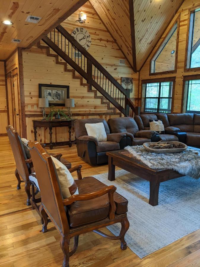 Stone Mountain Lodge 5000Sqft 6 Bed Game Room Pool Table Hot Tub Broken Bow Kültér fotó