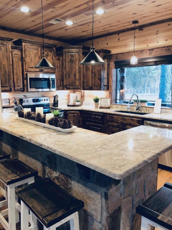 Stone Mountain Lodge 5000Sqft 6 Bed Game Room Pool Table Hot Tub Broken Bow Kültér fotó