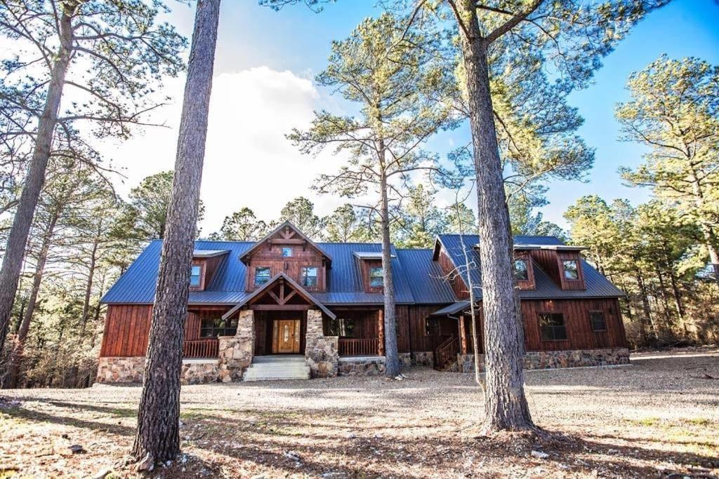 Stone Mountain Lodge 5000Sqft 6 Bed Game Room Pool Table Hot Tub Broken Bow Kültér fotó