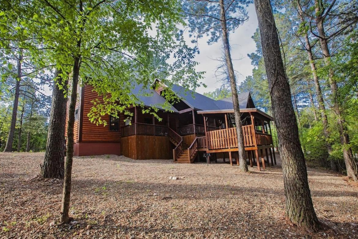 Stone Mountain Lodge 5000Sqft 6 Bed Game Room Pool Table Hot Tub Broken Bow Kültér fotó
